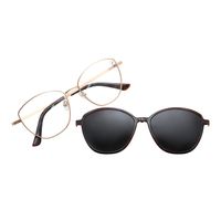 LV.MU.1404-0121.5 Armacao Para Oculos de Grau Feminino Chilli Beans Multi Cat Dourado -3-